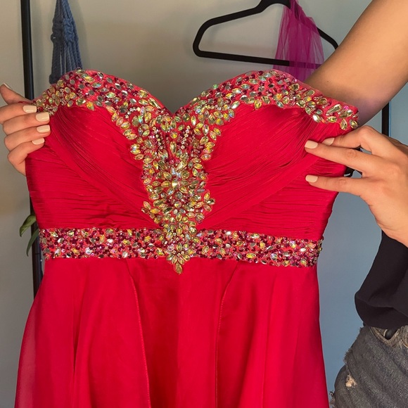 Beautiful Pink Grad Dress - Picture 3 of 3